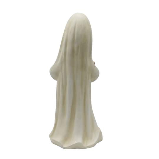 27.75" White Ghost with Jack-o'-Lantern Bowl by Ashland®